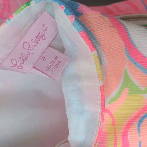 Lilly Pulitzer Grayes Racerback Shift Dress Size 2 - Picture 4 of 5